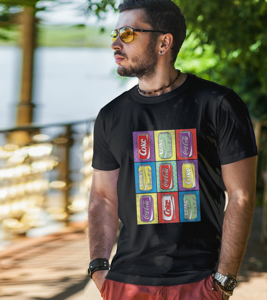 Coke Coca Cola Cans Retro Pop T-Shirt