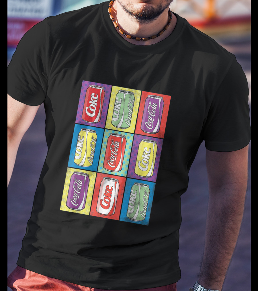 Coke Coca Cola Cans Retro Pop T-Shirt