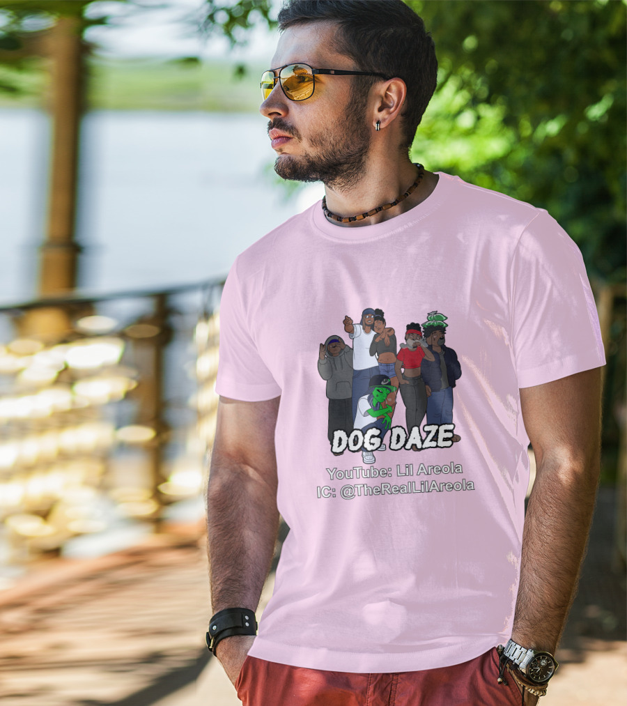 Dog Daze YouTube Lil Areola IC @TheRealLilAreola T-Shirt