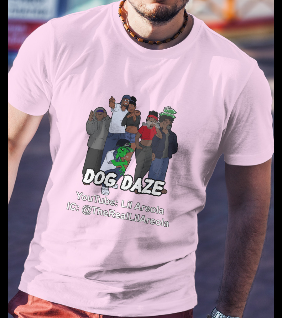 Dog Daze YouTube Lil Areola IC @TheRealLilAreola T-Shirt