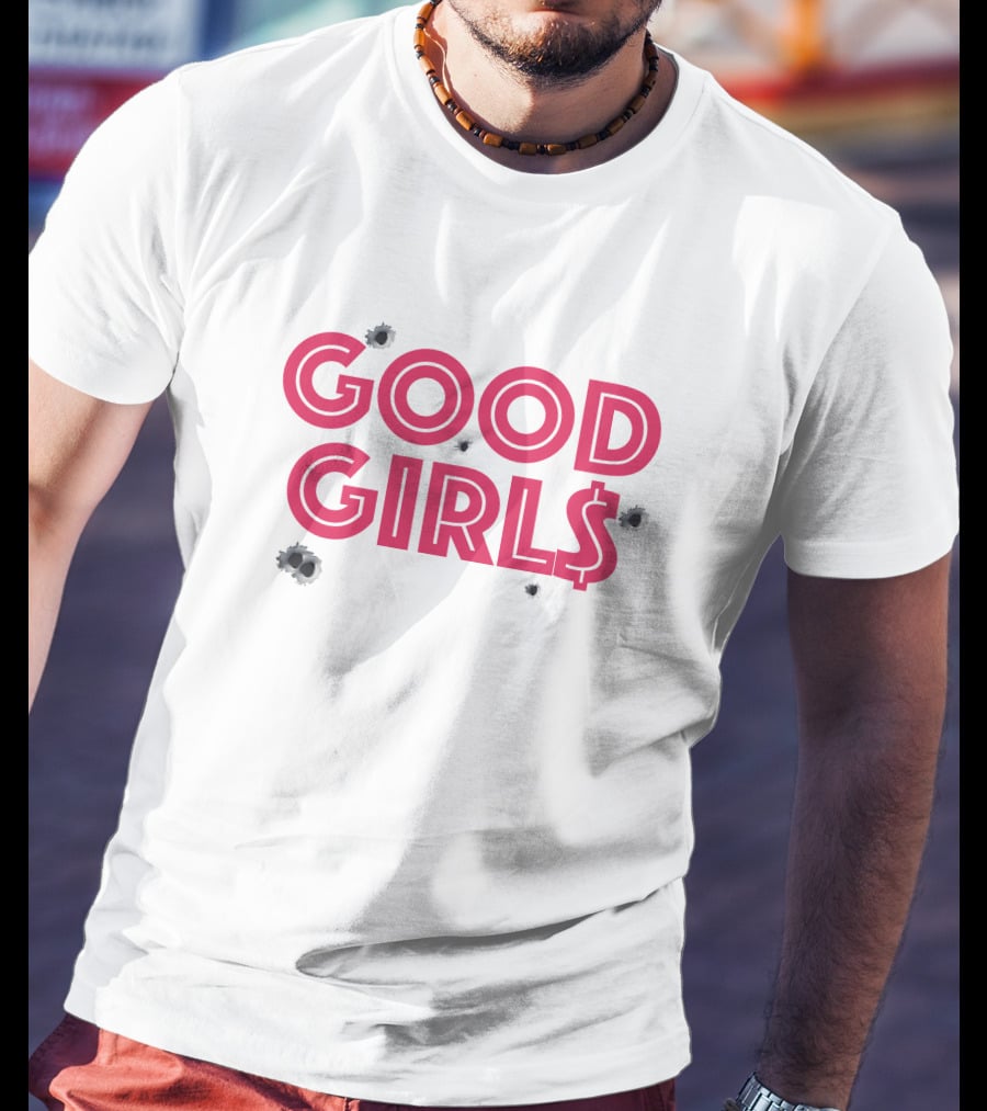 GOOD GIRL$ Christina Bullet Holes T-Shirt
