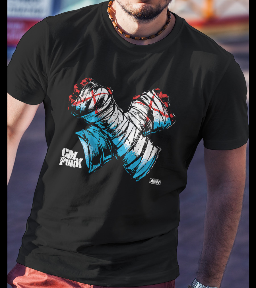CM Punk Anthem AEW Melissa CMPunk T-Shirt