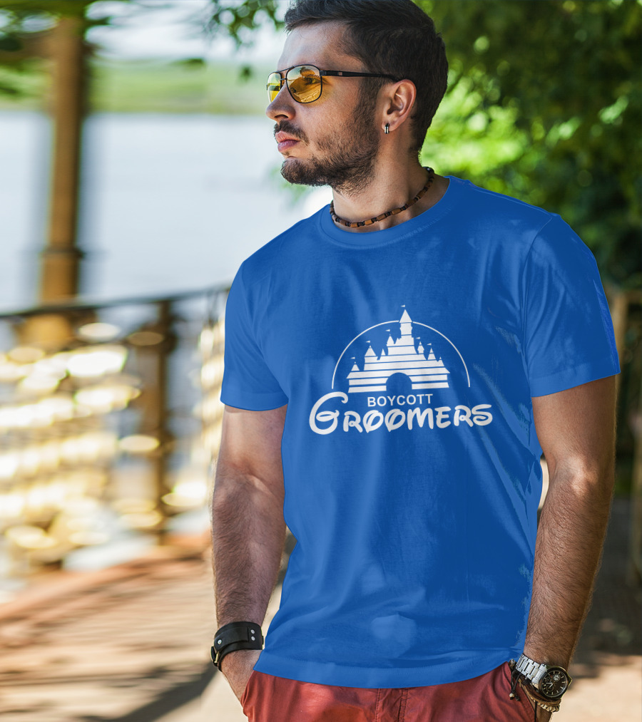 Bring Ammo Boycott Groomers Parody Jack Posobiec Castle T-Shirt