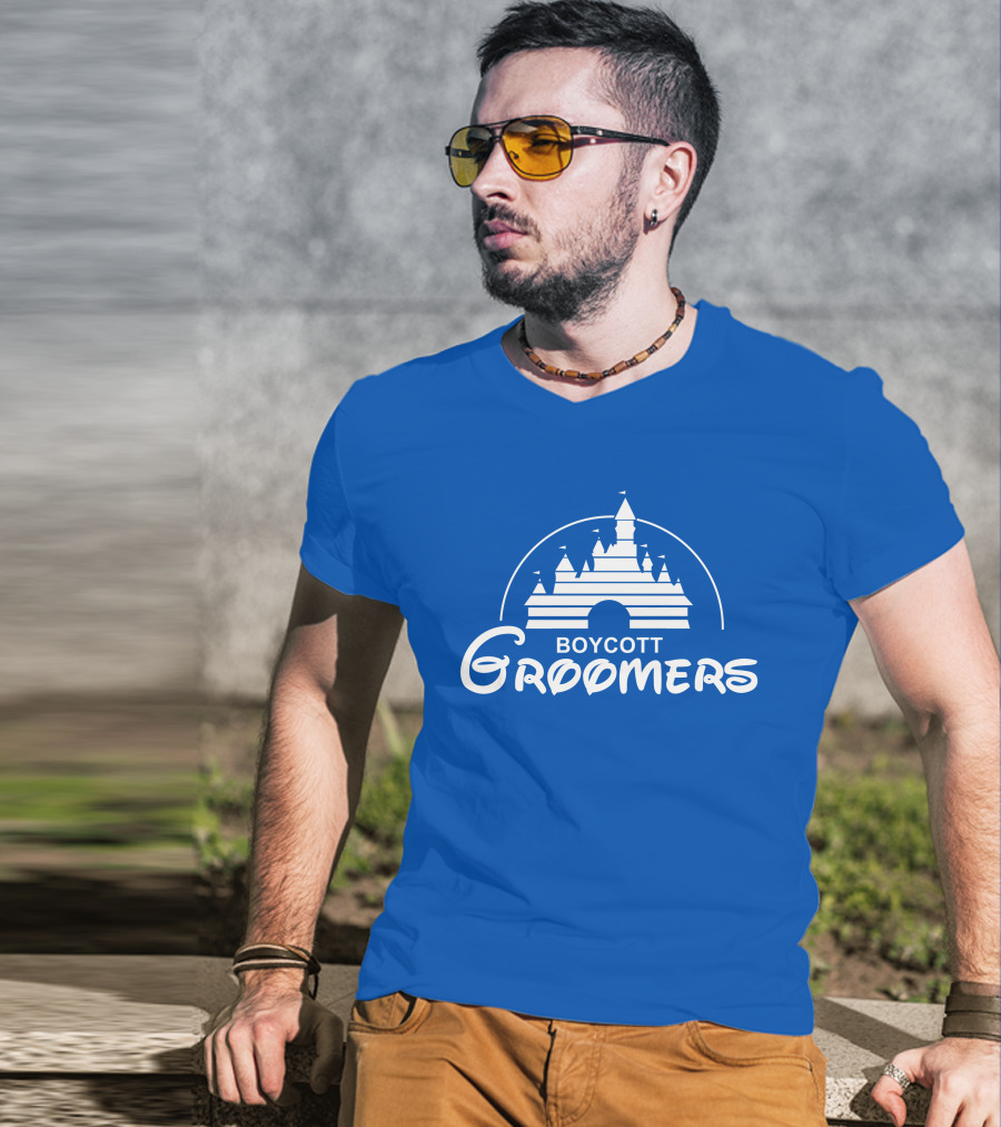 Bring Ammo Boycott Groomers Parody Jack Posobiec Castle T-Shirt