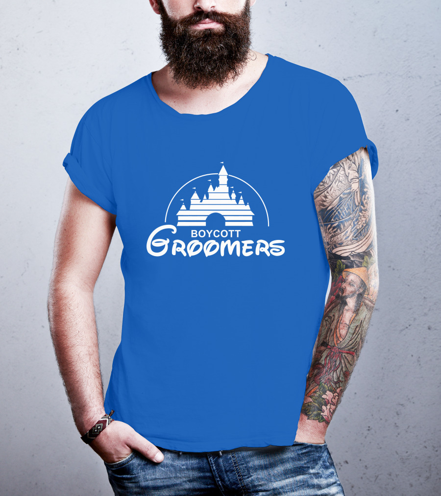 Bring Ammo Boycott Groomers Parody Jack Posobiec Castle T-Shirt