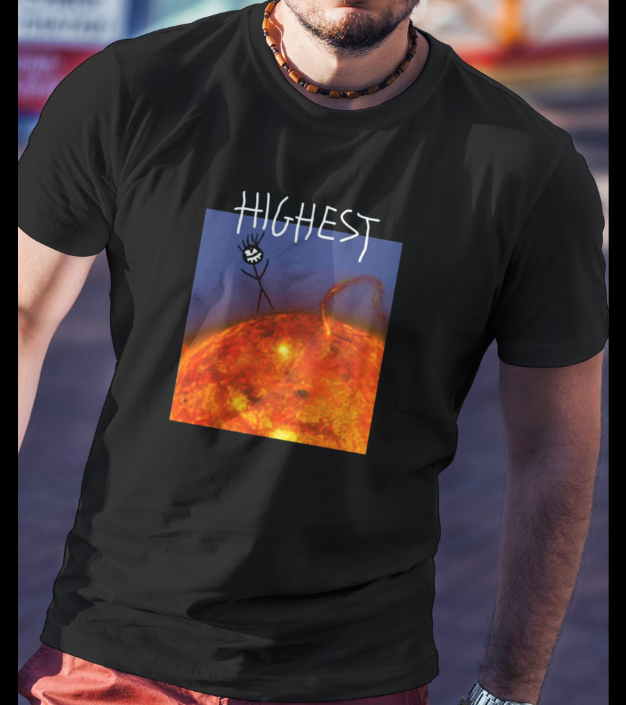 Travis Scott Highest Sun Stick Figure T-Shirt