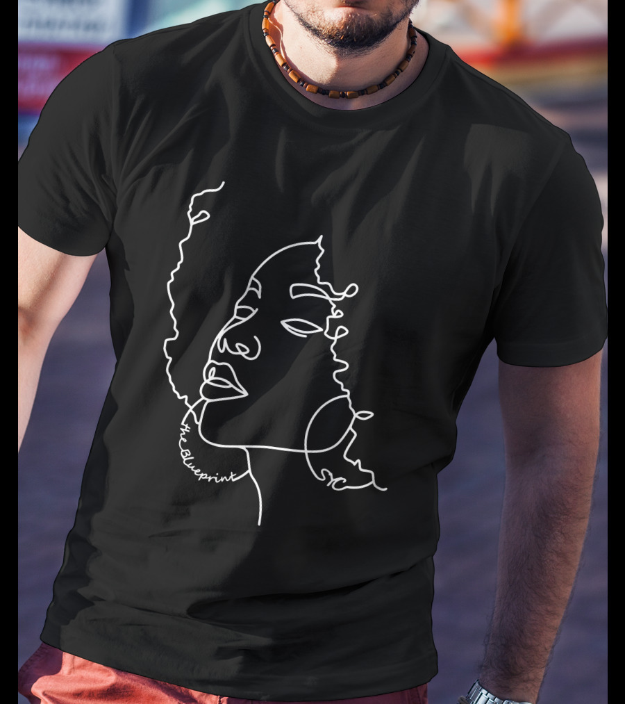 Soho Youth Club Black Girl The Blueprint Line T-Shirt