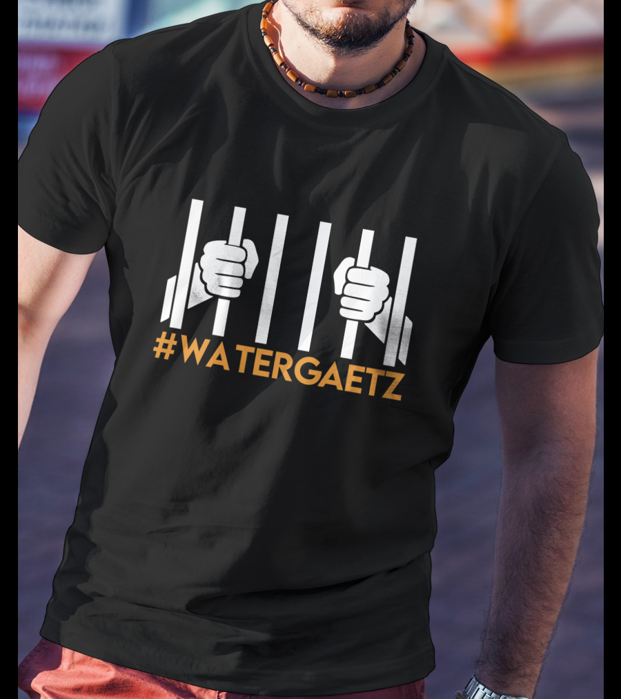 Watergaetz Resistbay Matt Gaetz Hands Behind Bars T-Shirt