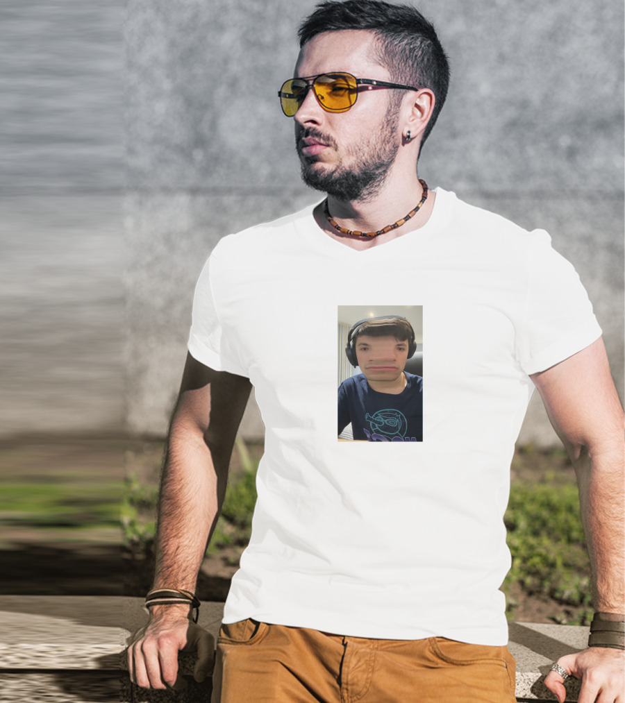 Georgenotfound Merch Grog Frog Humor Distorted Face T-Shirt