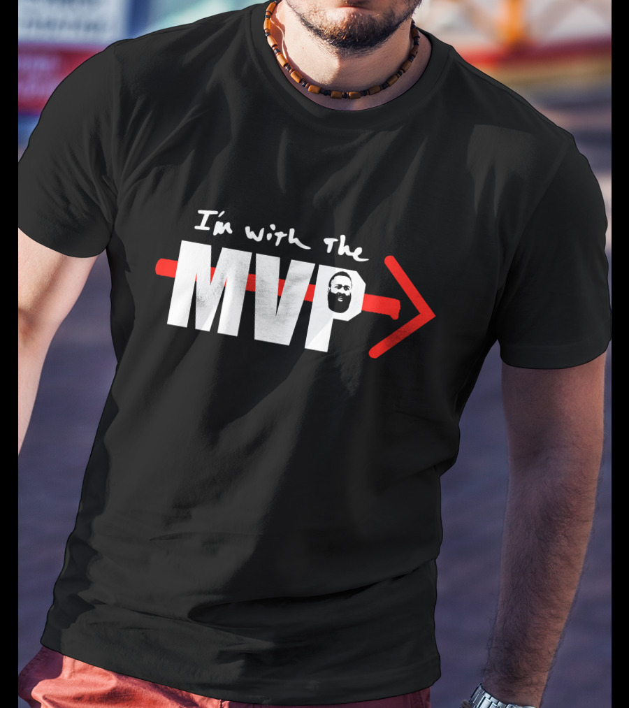 I'm With The MVP J Tucker Arrow T-Shirt