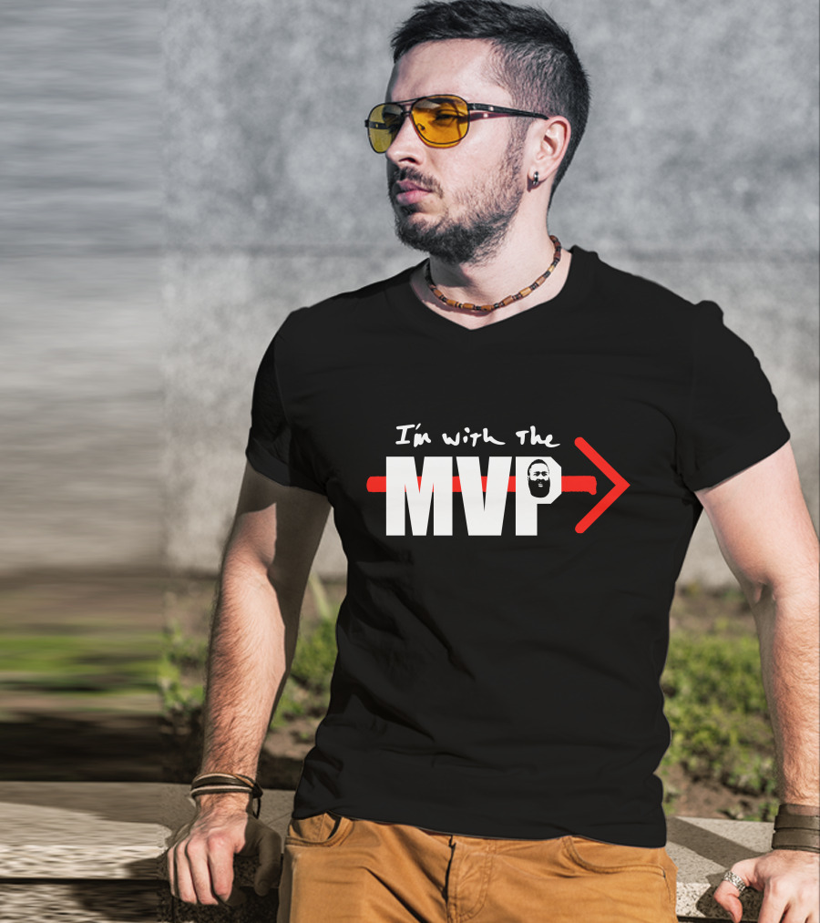 I'm With The MVP J Tucker Arrow T-Shirt