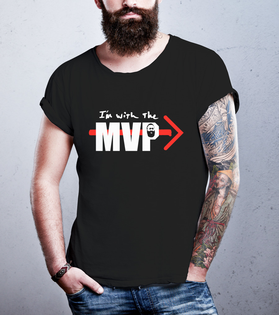I'm With The MVP J Tucker Arrow T-Shirt