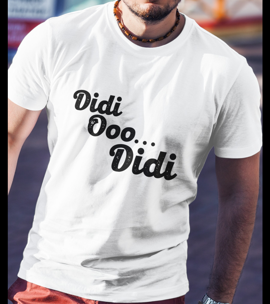 Bhaiya Didi Ooo Didi Text Phrase T-Shirt