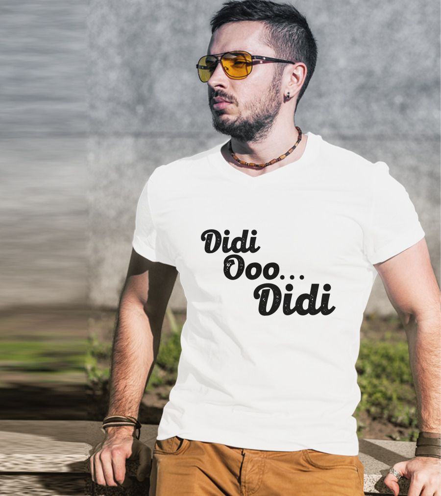 Bhaiya Didi Ooo Didi Text Phrase T-Shirt