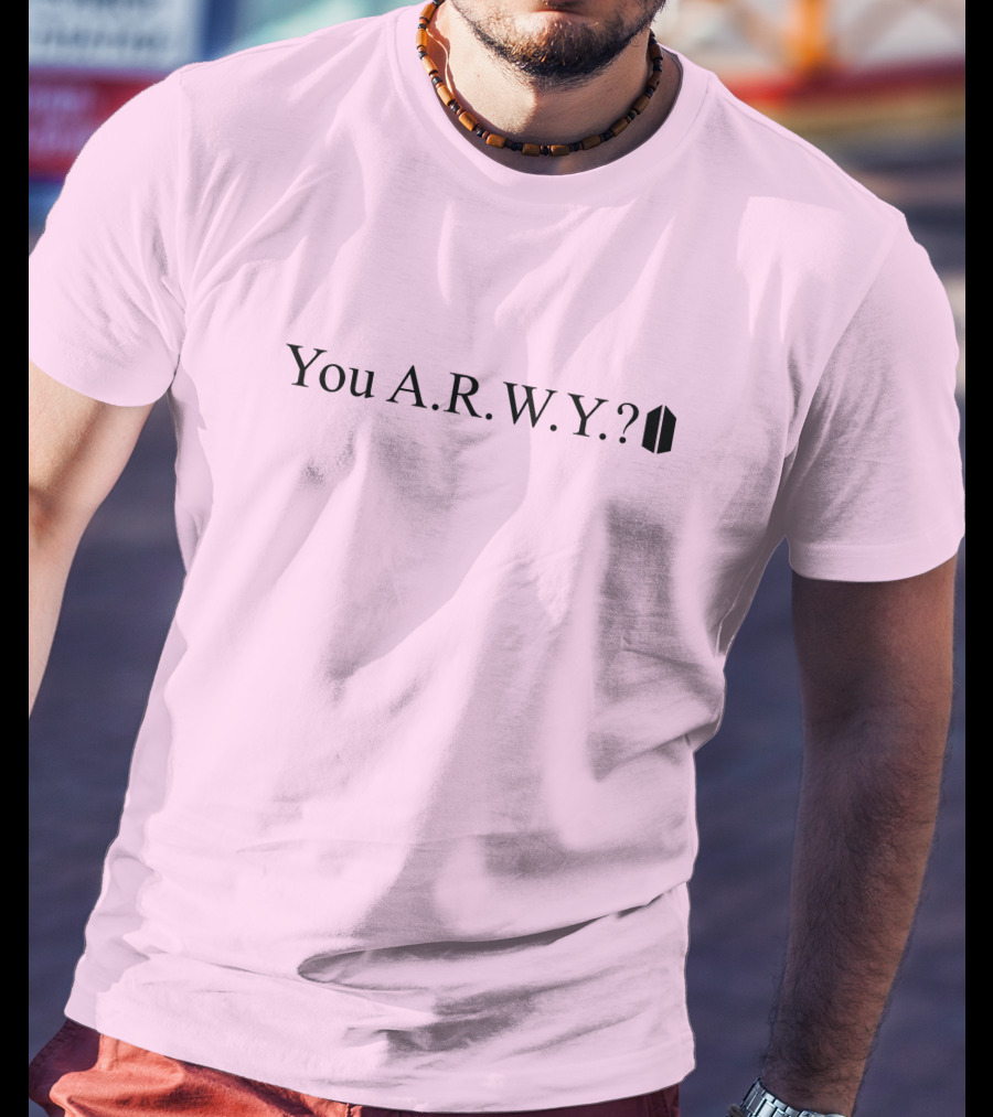 You A.R.M.Y.? With Icon Symbol Pink Background T-Shirt