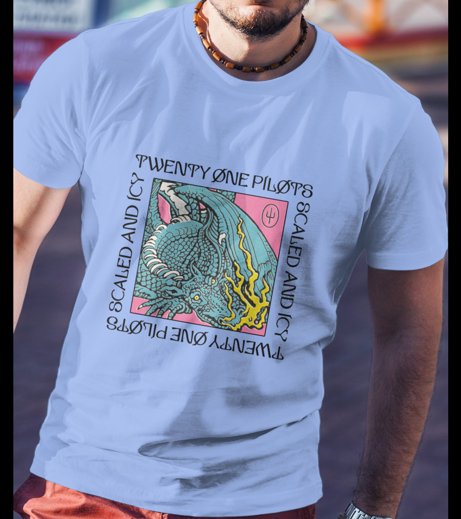 Twenty One Pilots Scaled And Icy Dragon T-Shirt