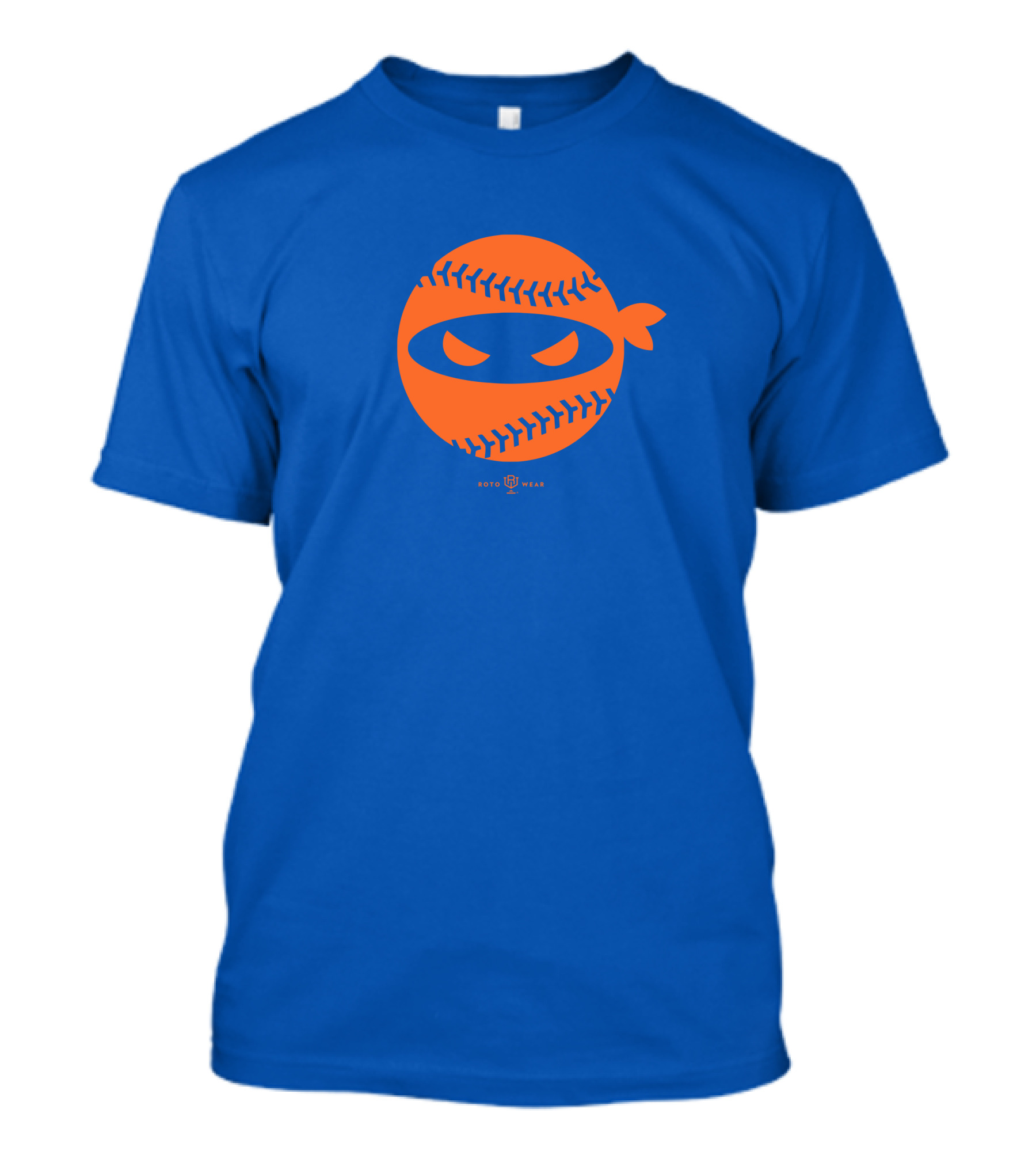 Rotowear Pitching Ninja Baseball Face Taijuan Walker T-Shirt
