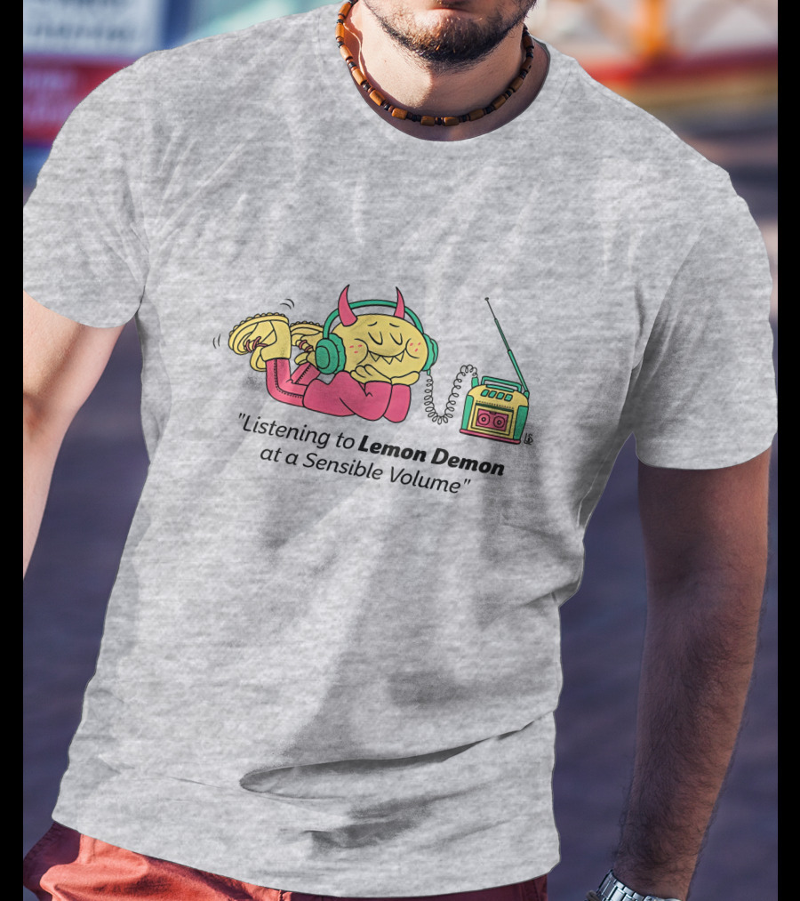 Listening To Lemon Demon At A Sensible Volume T-Shirt