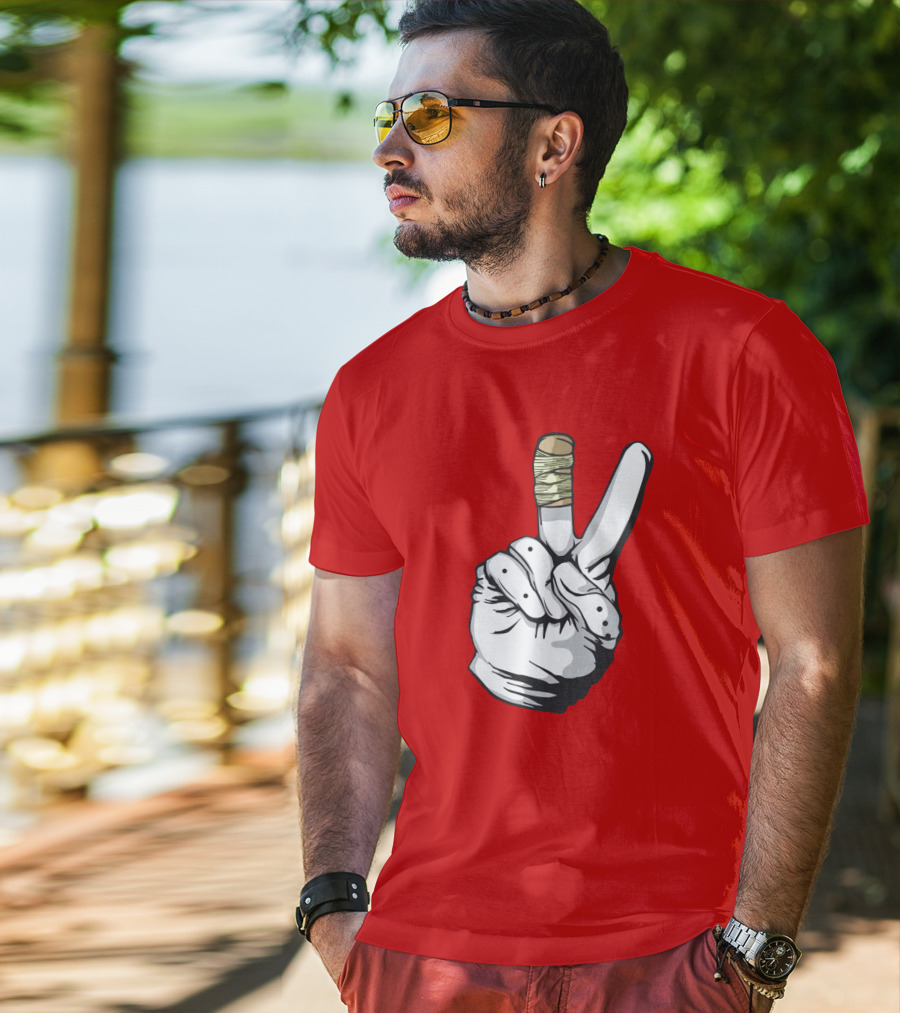 Loose Cannons Ant Man Deuces Victory Hand Samer Ali T-Shirt