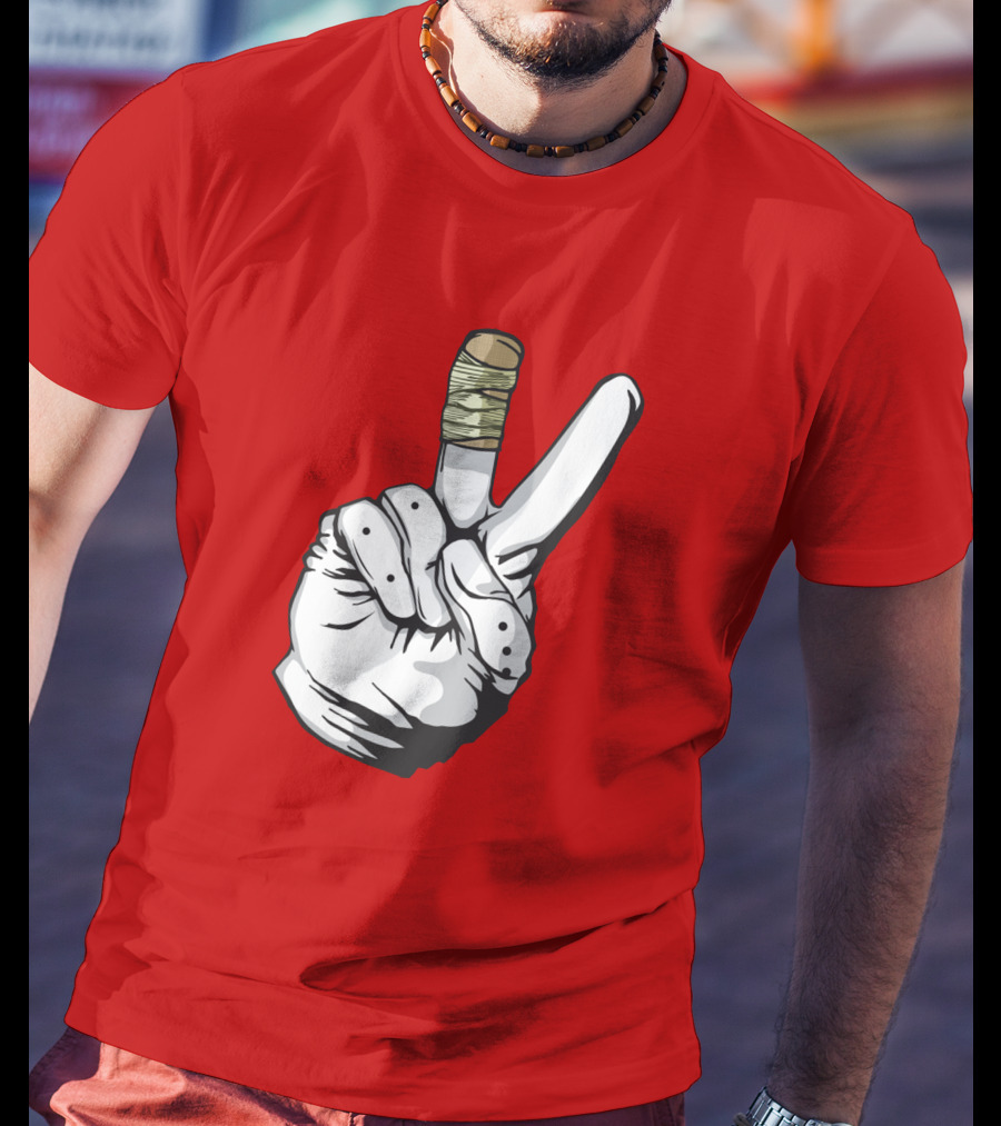 Loose Cannons Ant Man Deuces Victory Hand Samer Ali T-Shirt