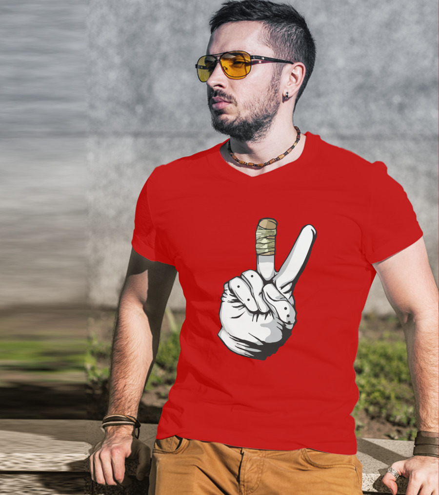 Loose Cannons Ant Man Deuces Victory Hand Samer Ali T-Shirt