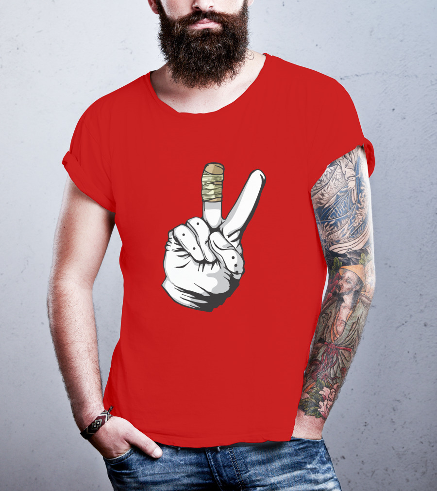 Loose Cannons Ant Man Deuces Victory Hand Samer Ali T-Shirt