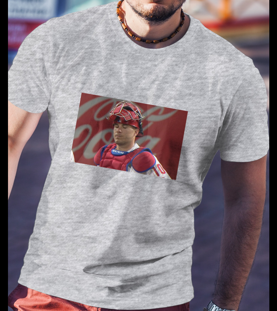 Realmuto On Eye Roll It Was Terrible Timing Coca-Cola Catcher Moment T-Shirt