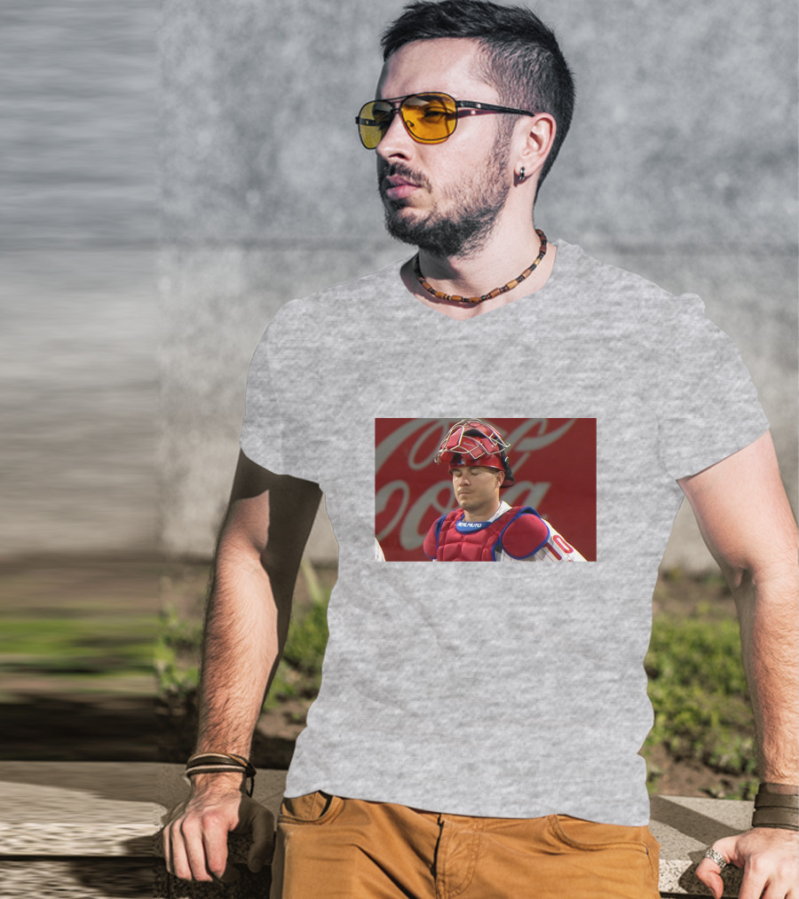 Realmuto On Eye Roll It Was Terrible Timing Coca-Cola Catcher Moment T-Shirt