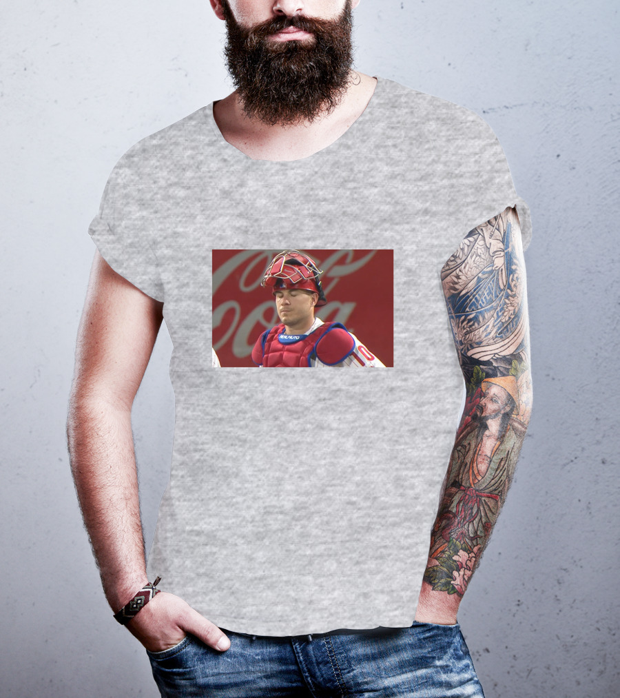 Realmuto On Eye Roll It Was Terrible Timing Coca-Cola Catcher Moment T-Shirt