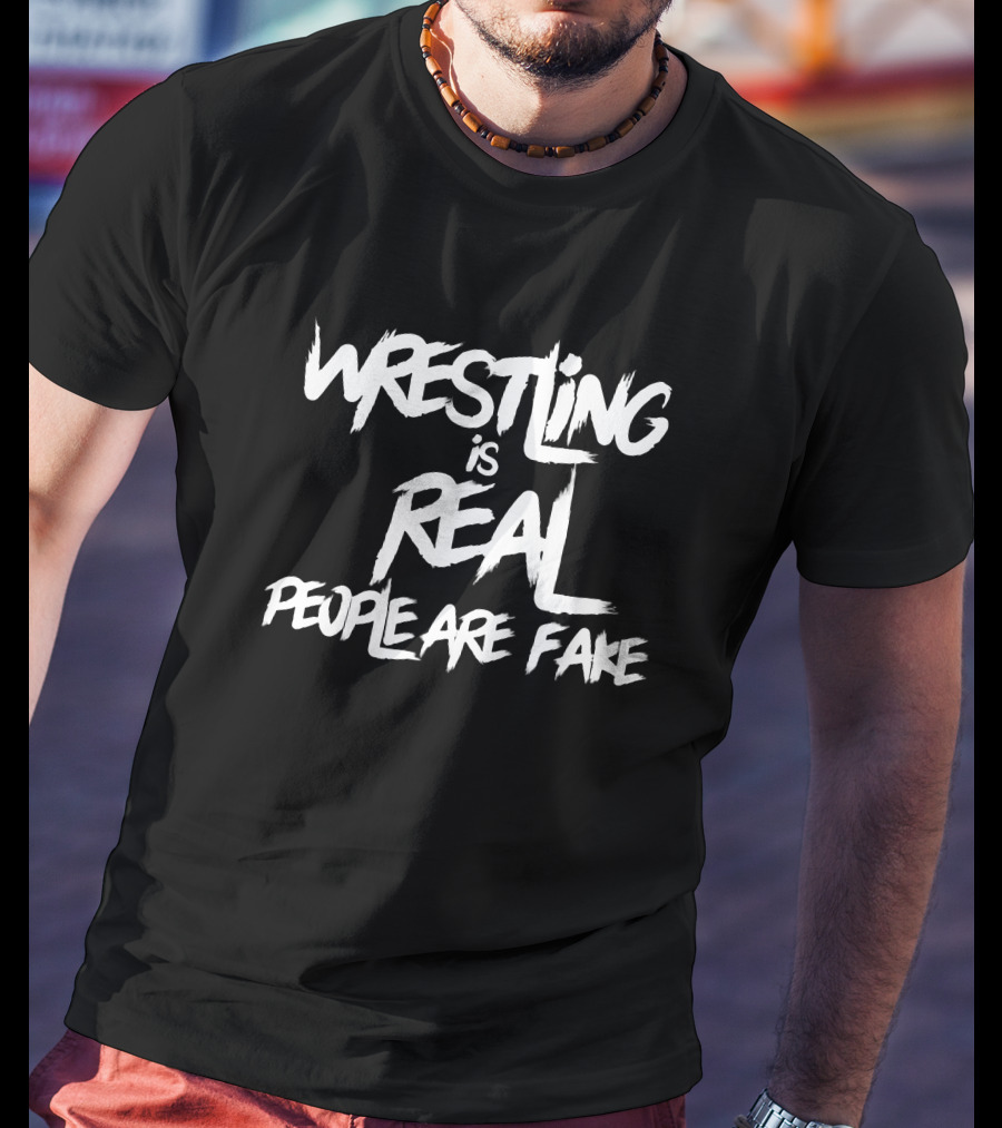 Wrestling Is Real People Are Fake Liv Morgan T-Shirt