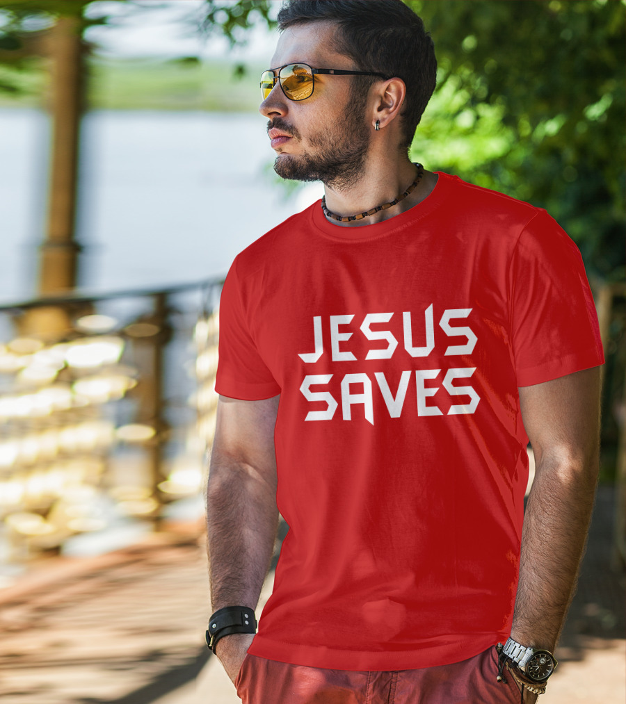 Faithnfreedoms Jesus Saves T-Shirt