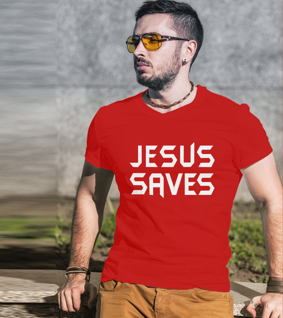 Faithnfreedoms Jesus Saves T-Shirt