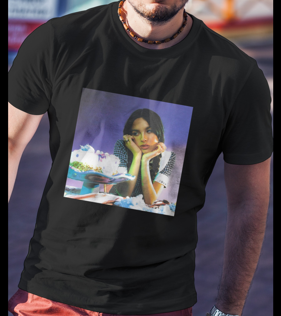 Olivia Rodrigo Sour Cake Photo Iconic Album Cover T-Shirt