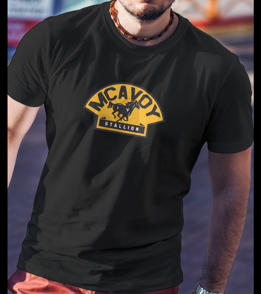 McAvoy Stallion Hockey Grzelcyk T-Shirt
