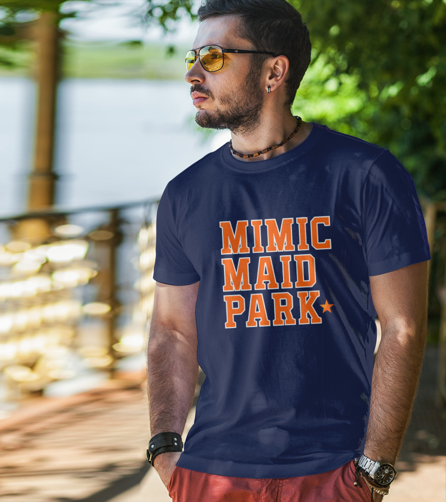 Ramshirts Mimic Maid Park Star Motif T-Shirt