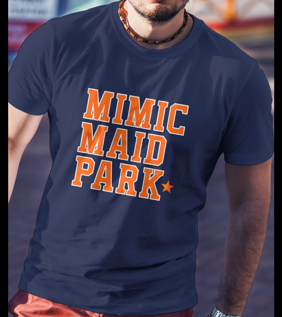 Ramshirts Mimic Maid Park Star Motif T-Shirt