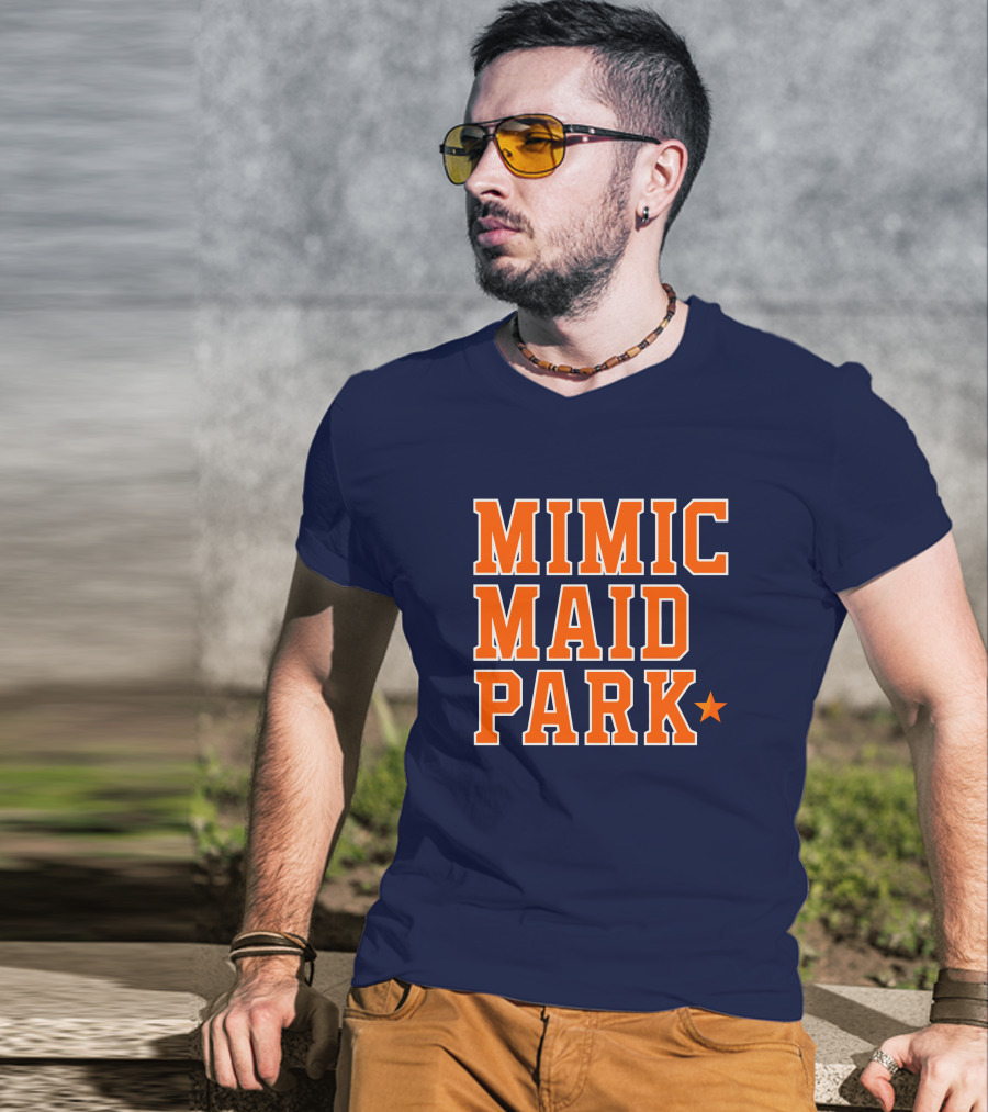 Ramshirts Mimic Maid Park Star Motif T-Shirt