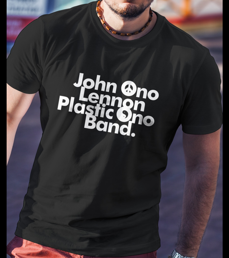 John Ono Lennon Plastic Ono Band Merch T-Shirt