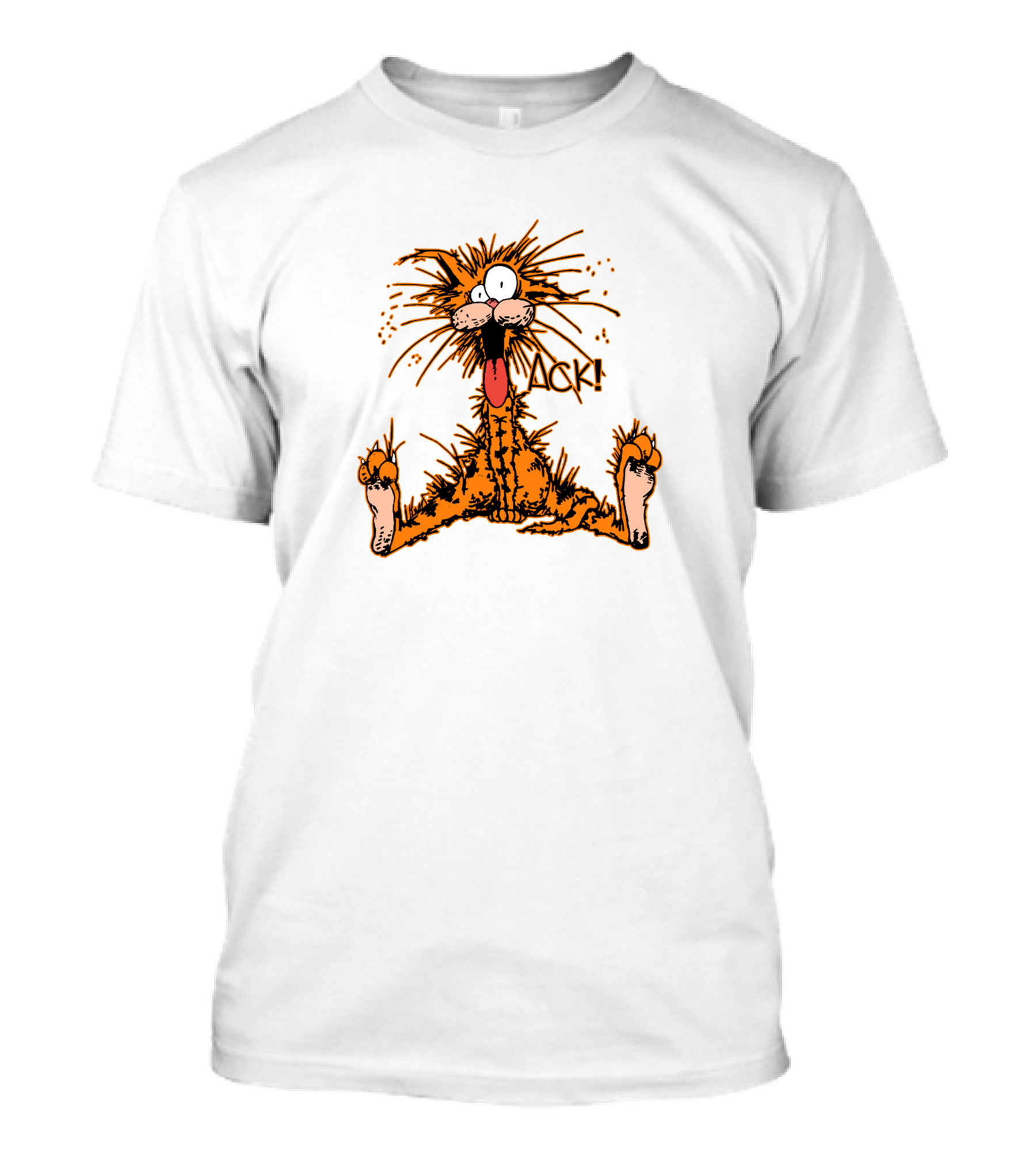 Bill The Cat Ack Iconic Comic Character Expression T-Shirt