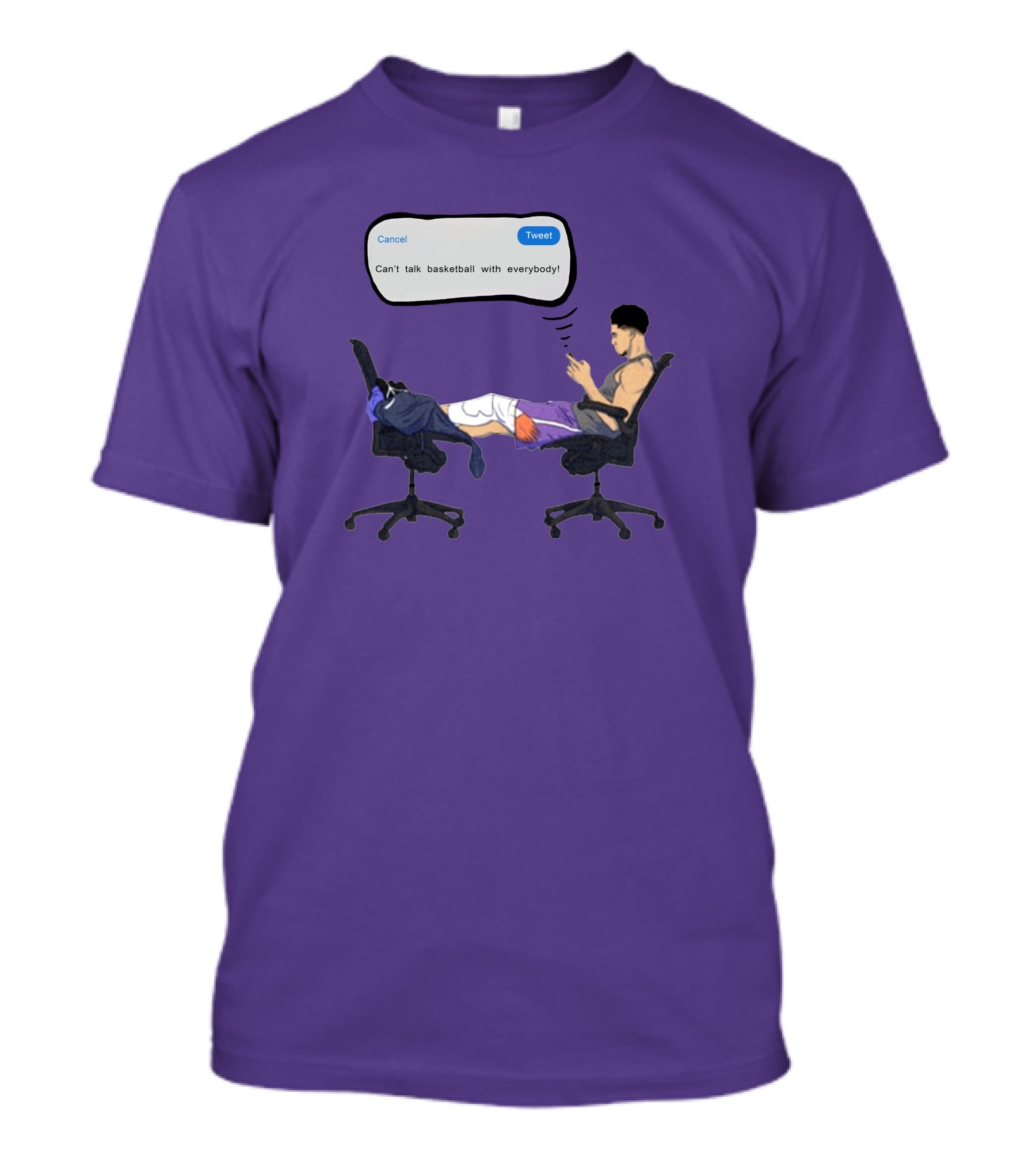 Can't Talk Basketball With Everybody Tweet Humor T-Shirt