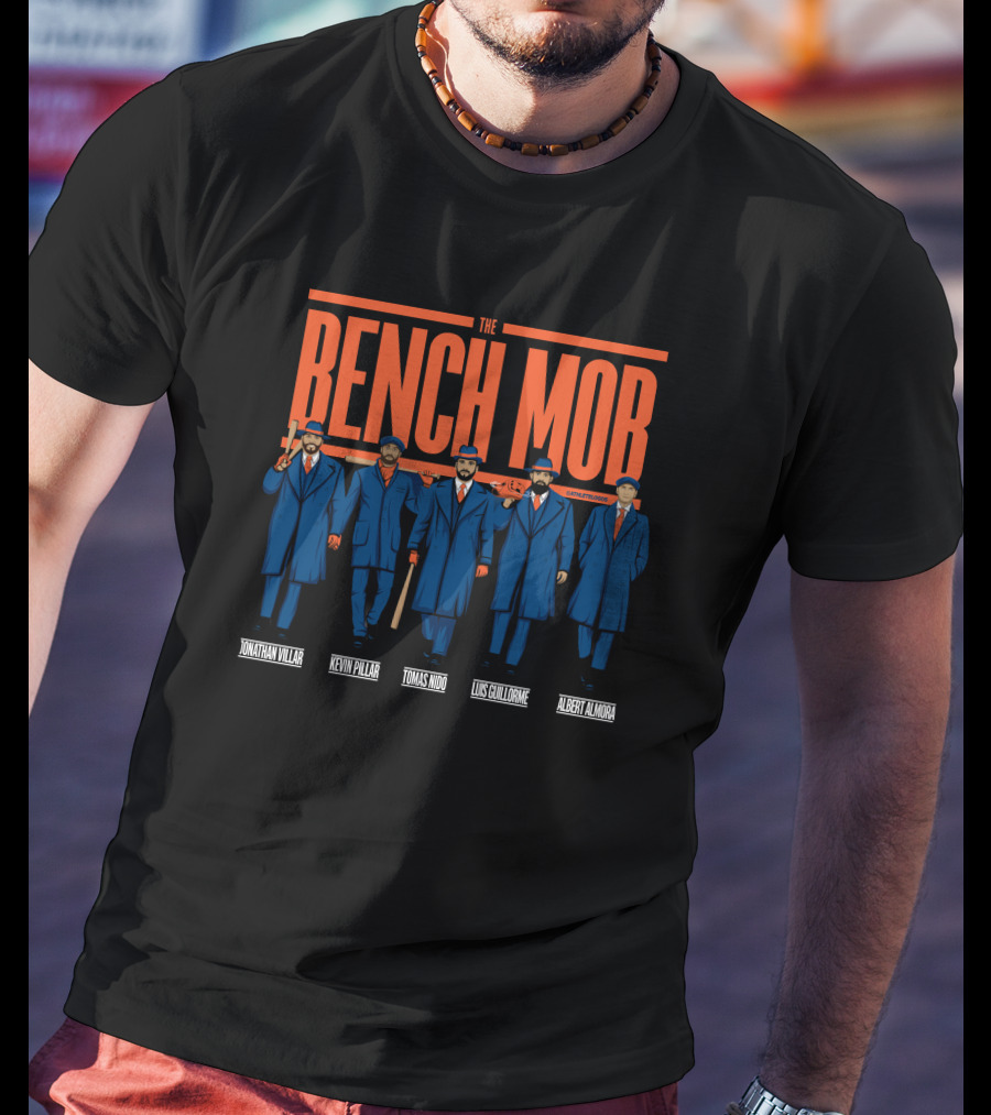 The Bench Mob Kevin Pillar Jonathan Villar Tomas Nido Luis Guillorme Albert Almora T-Shirt