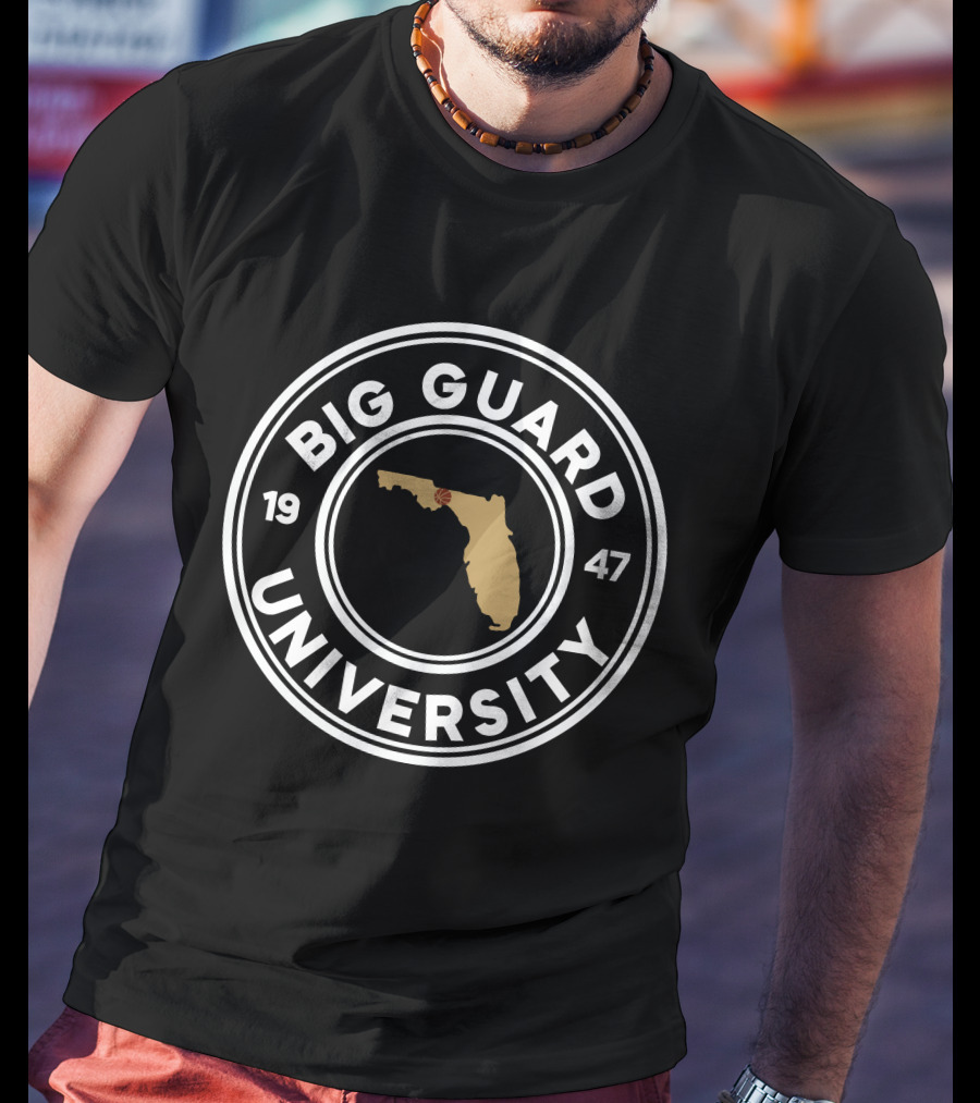 Big Guard University 1947 Florida BGU Terance Mann T-Shirt