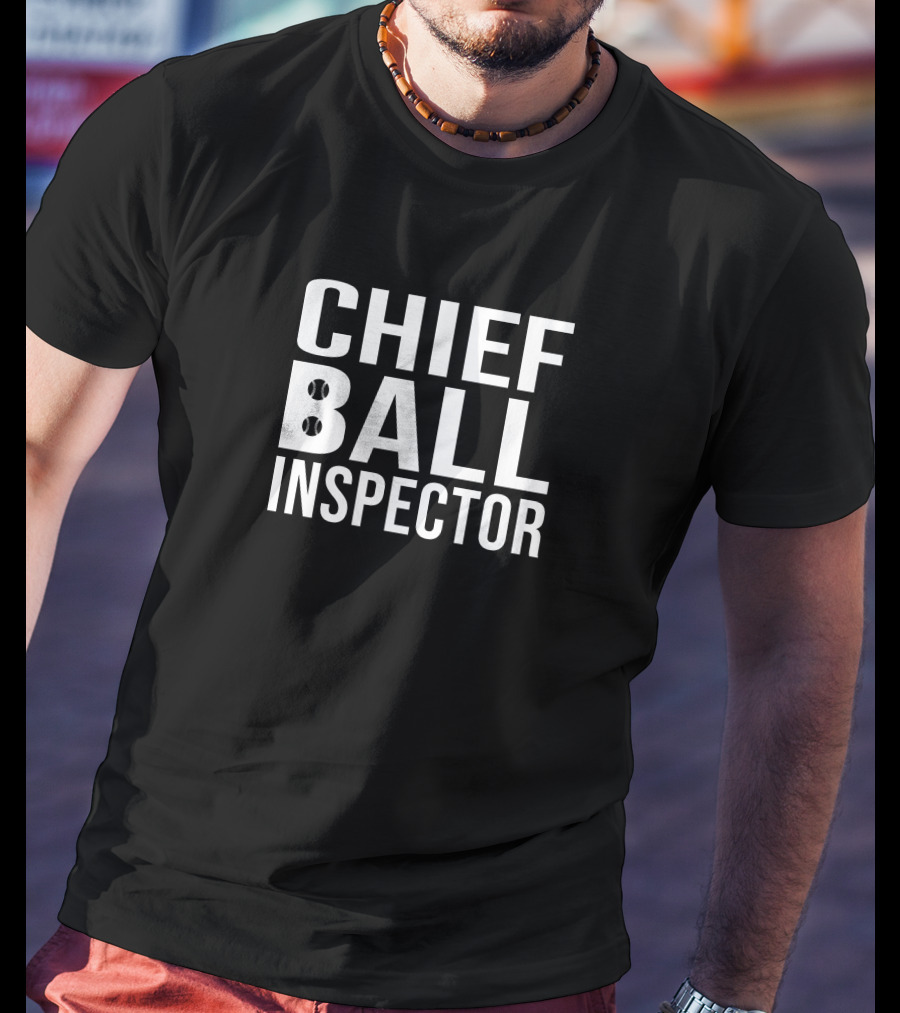 Chief Ball Inspector Momentum Rachel Luba T-Shirt