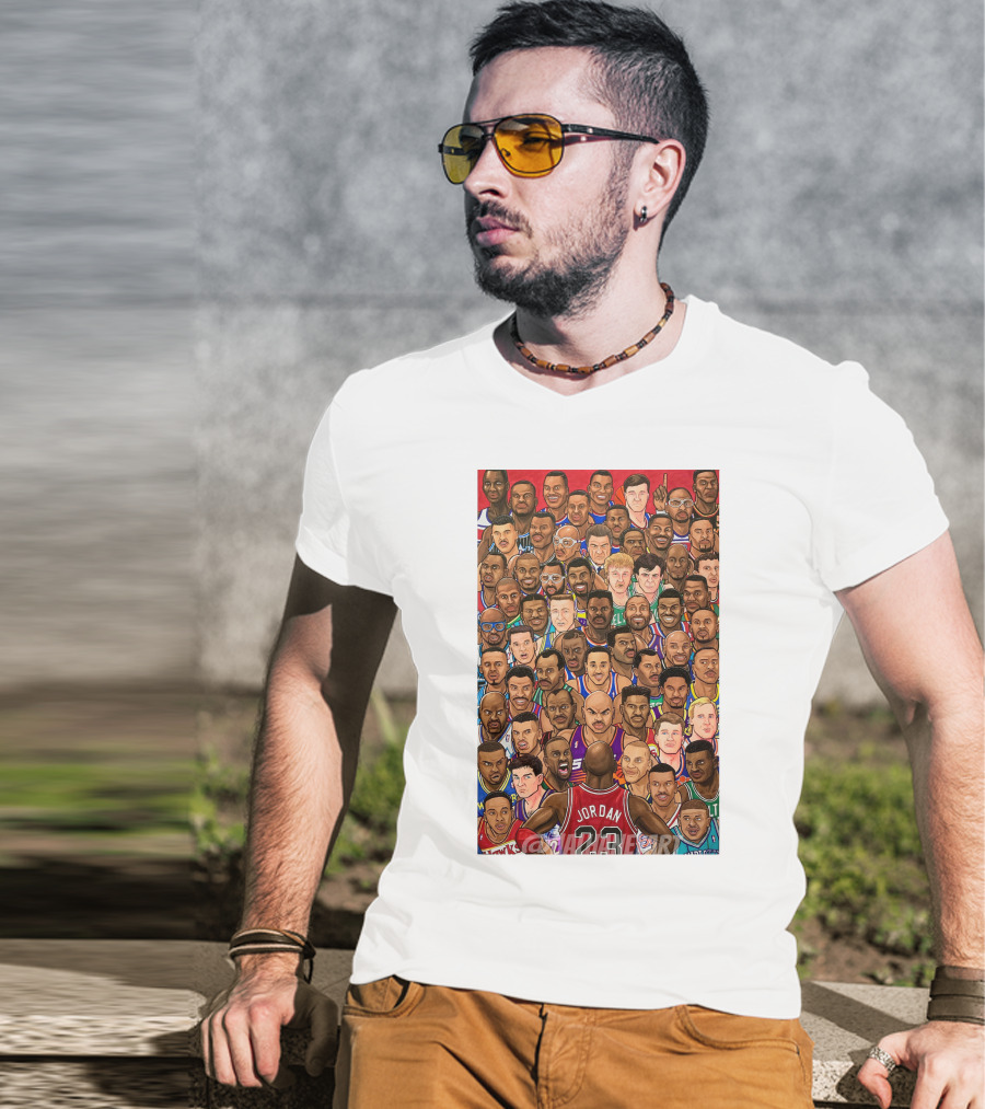 Jordan 23 Against NBA Legends T-Shirt