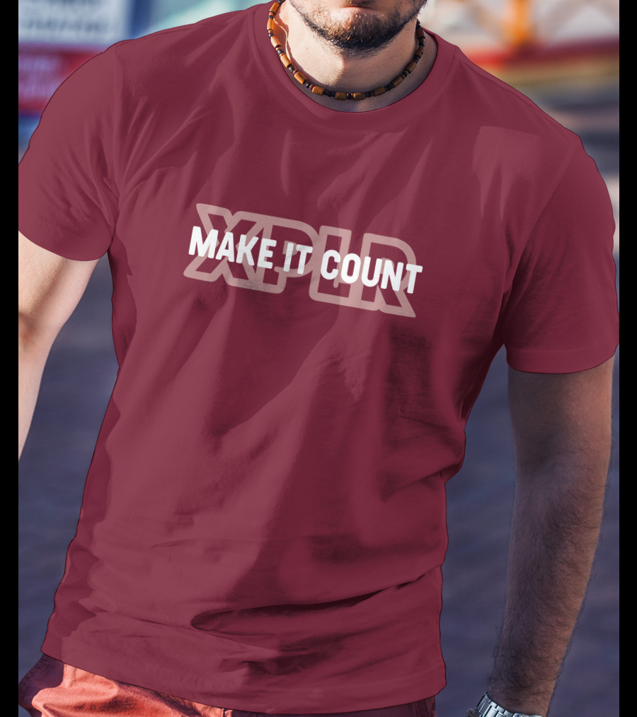 XPLR Merch Make It Count T-Shirt