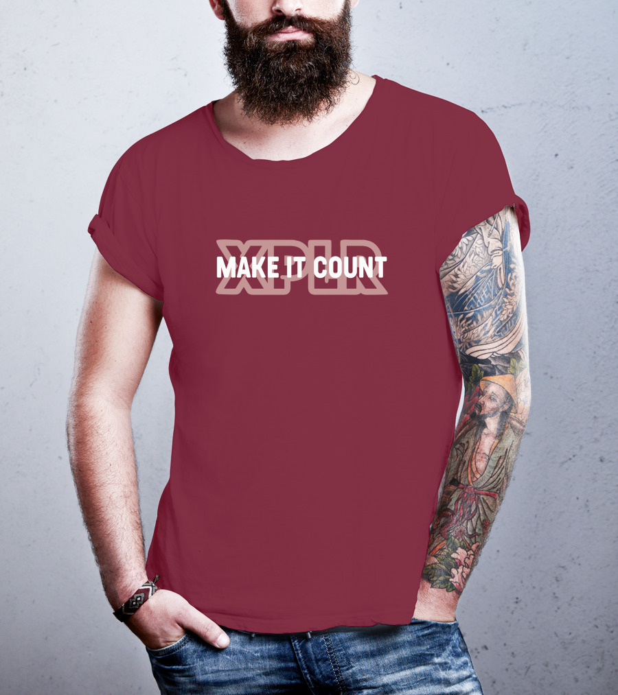 XPLR Merch Make It Count T-Shirt