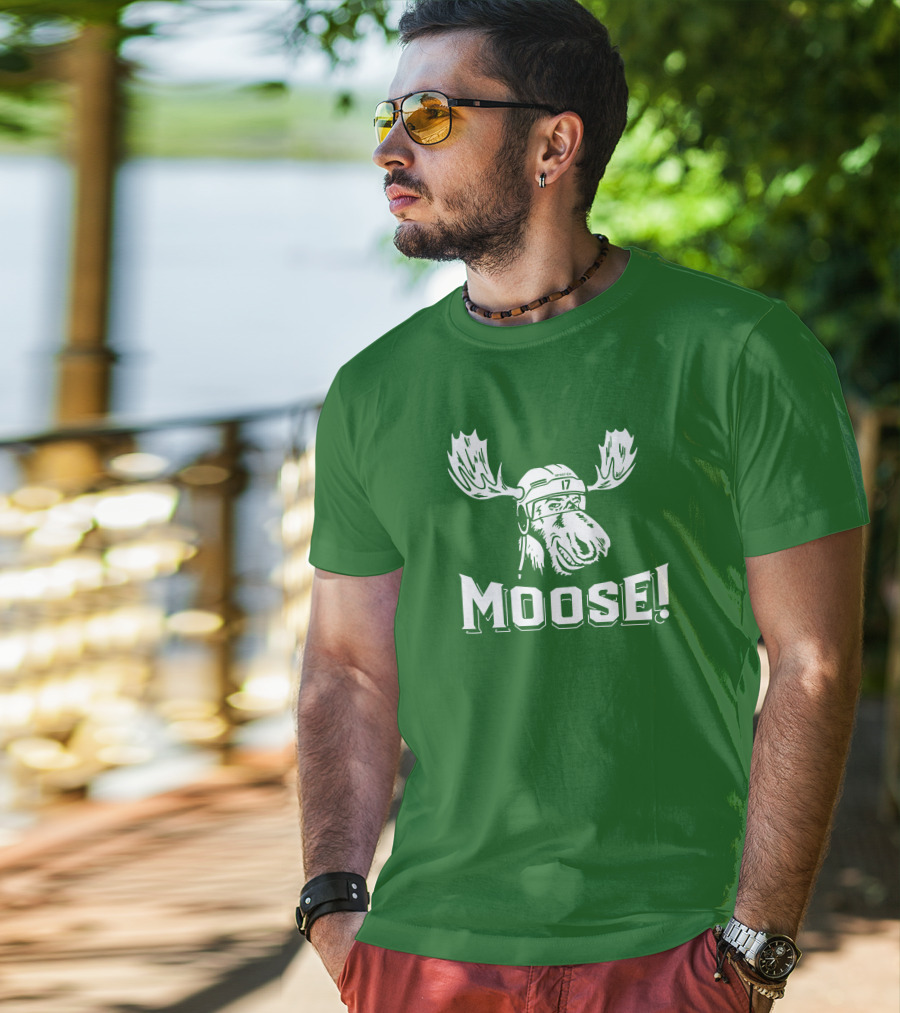 Moose 17 Hockey Player Kirill T-Shirt