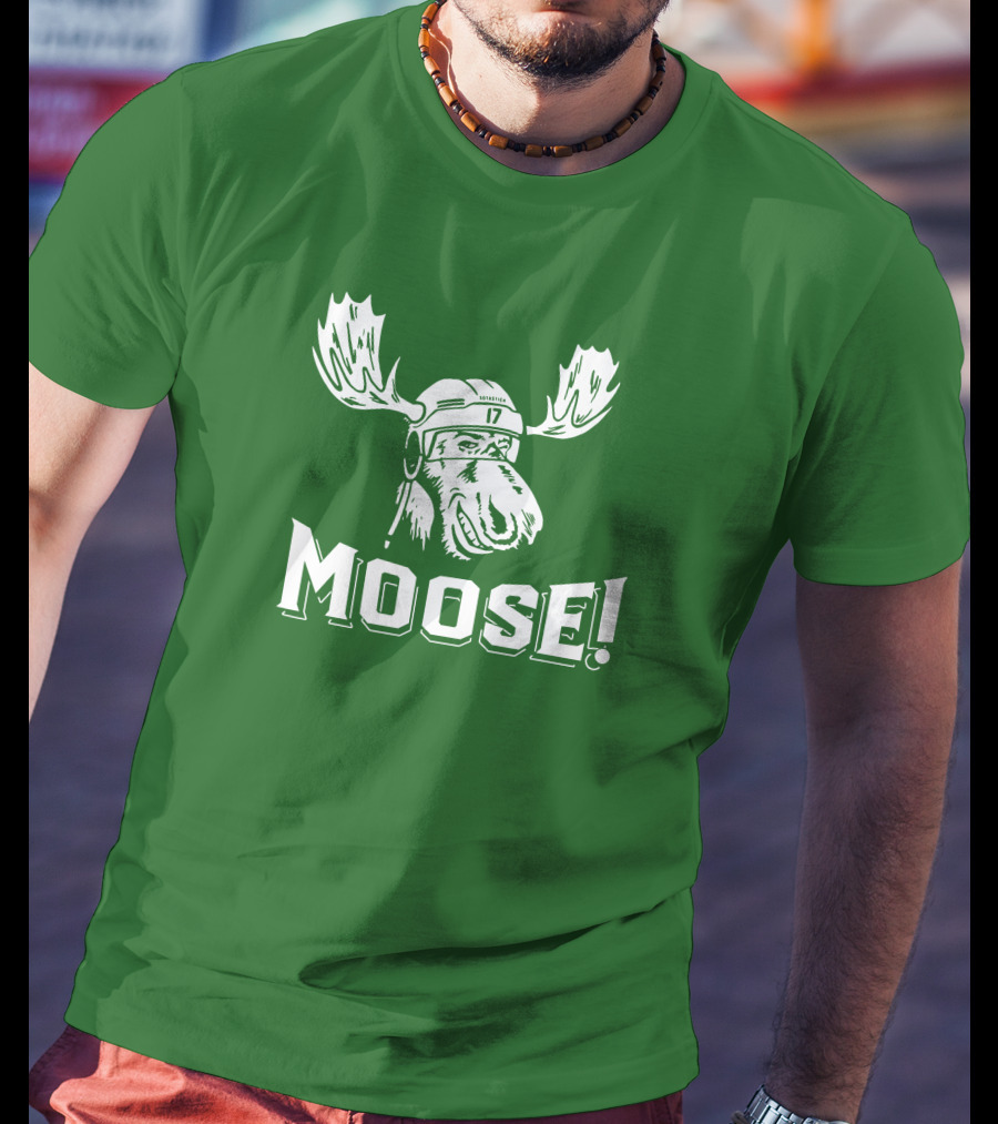 Moose 17 Hockey Player Kirill T-Shirt