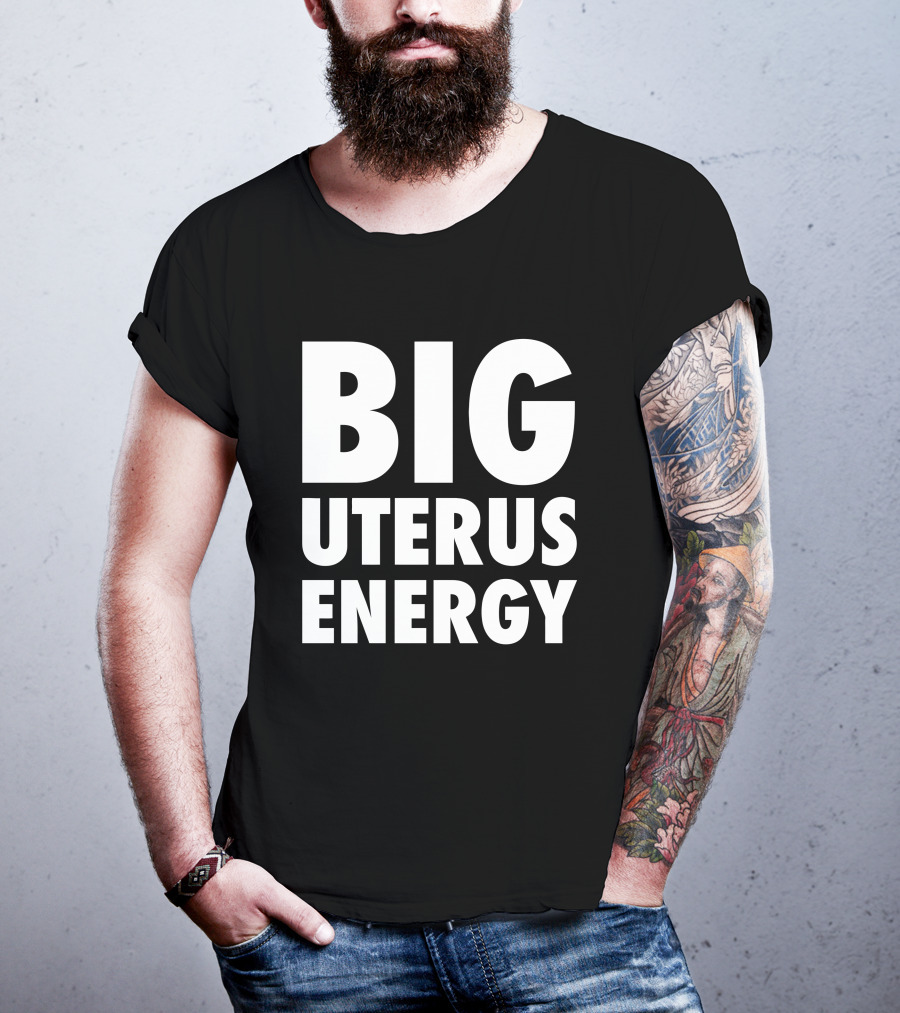 Sa Roc Merch Big Uterus Energy BUE T-Shirt
