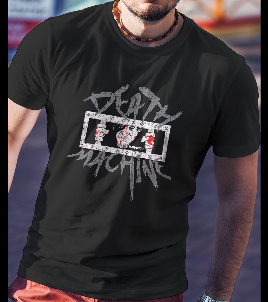 Sami Callihan Impact Wrestling Death Machine Jail Bars T-Shirt